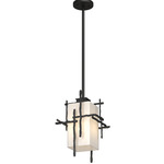 Tura Outdoor Pendant - Marine Grade Black / Opal