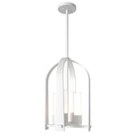 Triomphe Outdoor Pendant - Marine Grade White / Opal