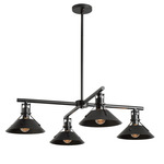 Henry Outdoor Chandelier - Marine Grade Black