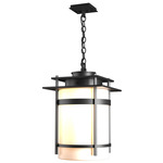 Banded Outdoor Pendant - Marine Grade Black / Opal