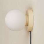 Orb Surface Mount - Bone / White