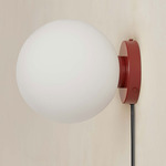 Orb Surface Mount - Oxide Red / White