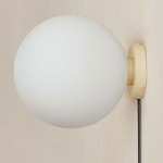 Orb Surface Mount - Bone / White