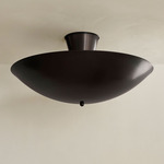 Brass Arundel Ceiling Light Mod. 36 - Blackened Brass