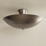Brass Arundel Ceiling Light Mod. 36 - Pewter
