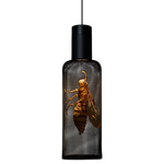 Curio Small Pendant - Black / Bee