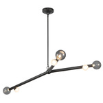 Reese Chandelier - Urban Bronze / Smoked