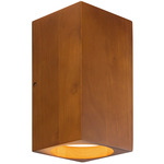 Bosco Wall Sconce - Natural Oak / Frosted