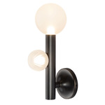 Reese Wall Sconce - Urban Bronze / Opal