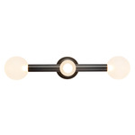 Reese Bathroom Vanity Light - Urban Bronze / Opal