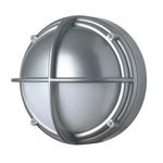 Skot Outdoor Wall Sconce - Painted Aluminum / Opal