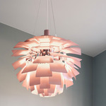 PH Artichoke LED Pendant - Pale Rose