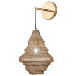 Marseille Wall Sconce - Brass