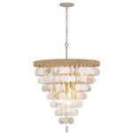 Aurelias Cove Pendant - Autumn White / Natural