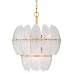 Marclaire Pendant - Legacy Brass / Clear