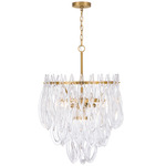 Glassara Pendant - Legacy Brass