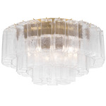 Torvento Ceiling Light - Legacy Brass / Clear