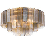 Torvento Ceiling Light - Legacy Brass / Amber / Clear / Smoke