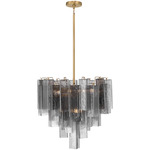 Torvento Pendant - Legacy Brass / Smoke