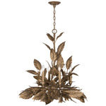 Seraphine Chandelier - Weathered Gold