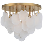 Velisse Ceiling Light - Legacy Brass / Alabaster