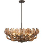 Arboles Pendant - Heritage Bronze / Amber