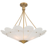 Althira Pendant - Legacy Brass / Alabaster