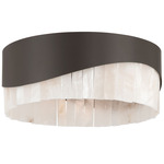 Sway Ceiling Light - Dark Bronze / Alabaster
