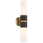Linthor Wall Sconce - Legacy Brass / Etched Opal