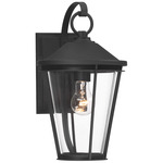 Outremont Outdoor Wall Sconce - Sand Coal / Clear