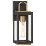 Fenmark Wall Sconce - Matte Black / Brass