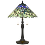 Seasons Table Lamp - Vintage Bronze / Multicolor