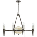 Sanger Chandelier - Mediterranean Bronze / Onyx