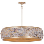Leanne Pendant - Chandon / Oyster Shell