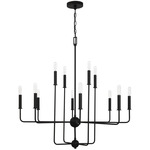 Avondale Chandelier - Matte Black