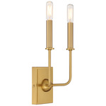 Avondale Wall Sconce - Warm Brass