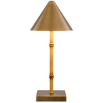 Mae Rechargeable Table Lamp - Natural Bamboo