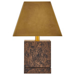 Emma Rechargeable Table Lamp - Brass / Natural