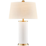 Melissa Table Lamp - Blanc de Blanc / White