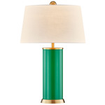 Melissa Table Lamp - Jolly Green / White