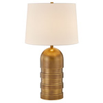 Wehunt Table Lamp - Brass / White
