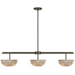 Hubbard Linear Chandelier - Mediterranean Bronze / Champagne