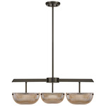 Hubbard Chandelier - Mediterranean Bronze / Champagne