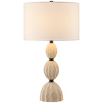Leiden Table Lamp - Bronze / White