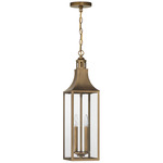 Lancaster Outdoor Pendant - Atlas Bronze / Clear