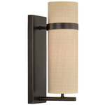 Weston Wall Sconce - Mediterranean Bronze / Beige