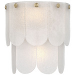 Ashton Wall Sconce - Noble Brass / Frosted
