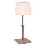Poldina Classic Color-Select Portable Table Lamp - Bronze / White