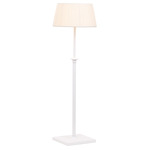 Poldina Classic Color-Select Large Portable Table Lamp - White / White