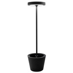 Poldina Reverso Color-Select Solar Floor Lamp - Black